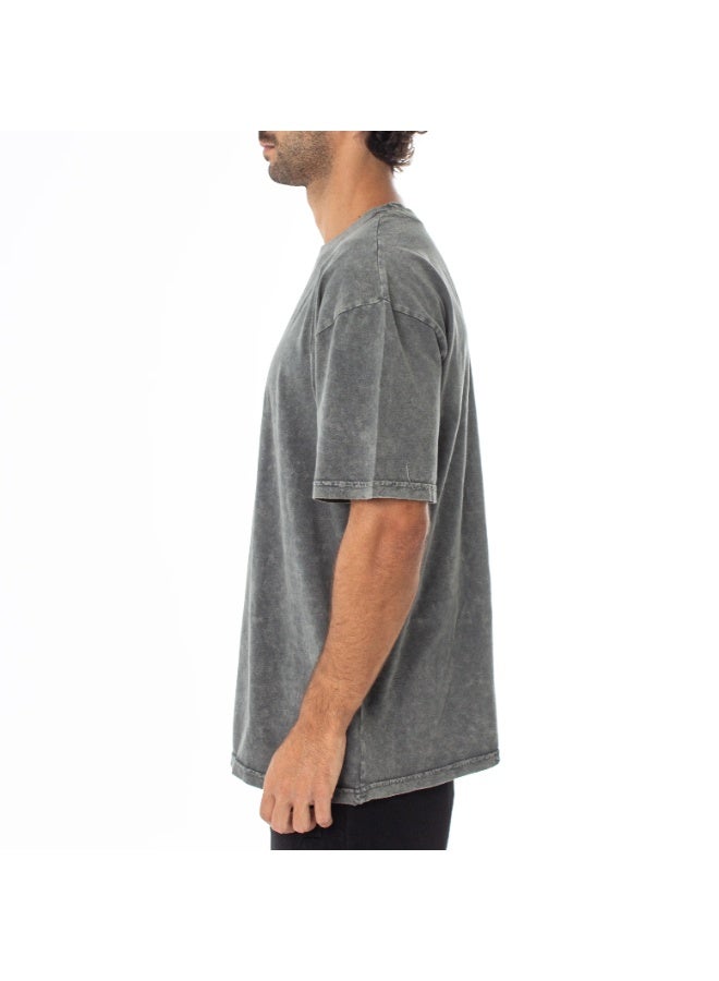 Basic Look Washed T-shirt - Image 2